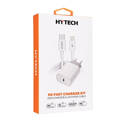 Hytech Adapter HY-XE40PD 20W PD3.0 Lightning Fast home QC4.0